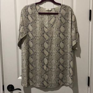 Snake Skin Top